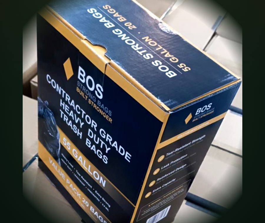 BOS Strong Bags Contractor 55 Gallon box